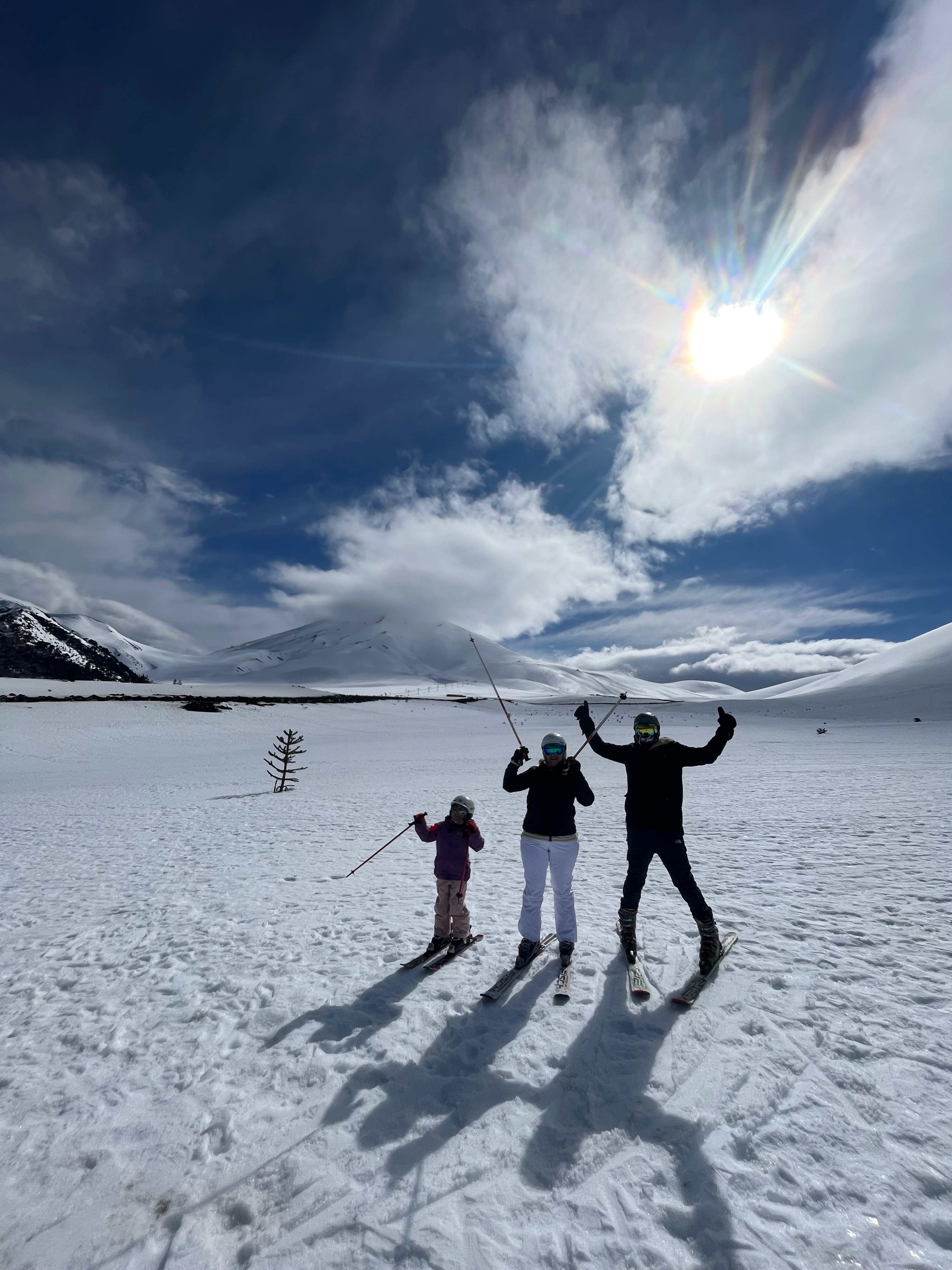 Ski volcán